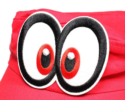 Game Super Odyssey Hat Adult Kids Anime Cosplay Caps Super Luigi Bros polyester flat top hat Hallowen Party Props