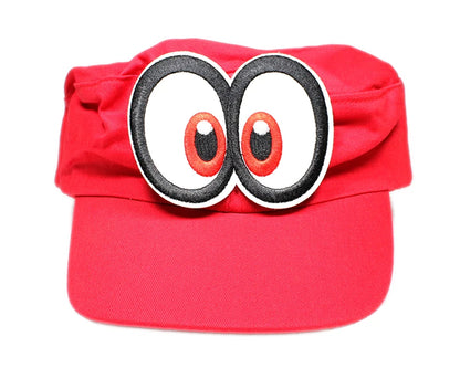 Game Super Odyssey Hat Adult Kids Anime Cosplay Caps Super Luigi Bros polyester flat top hat Hallowen Party Props