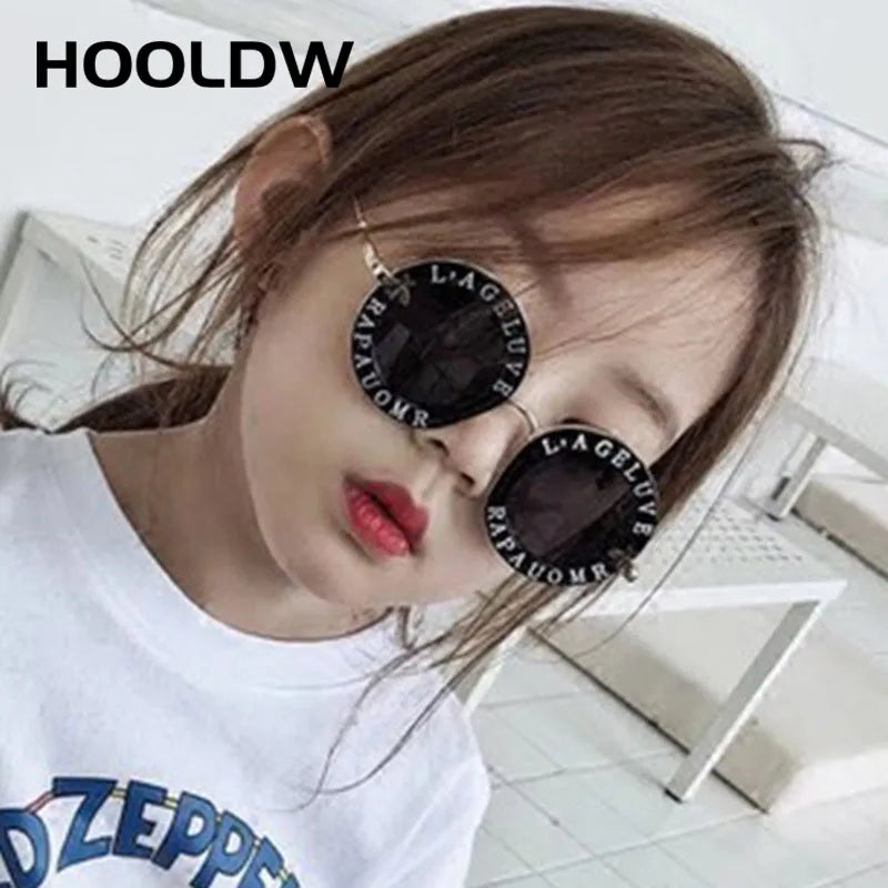 New Fashion Small Round Kids Sunglasses Brand Designer Bee Children Sunglasses Boys Girls Baby Outdoors Goggle Shades Eyewear