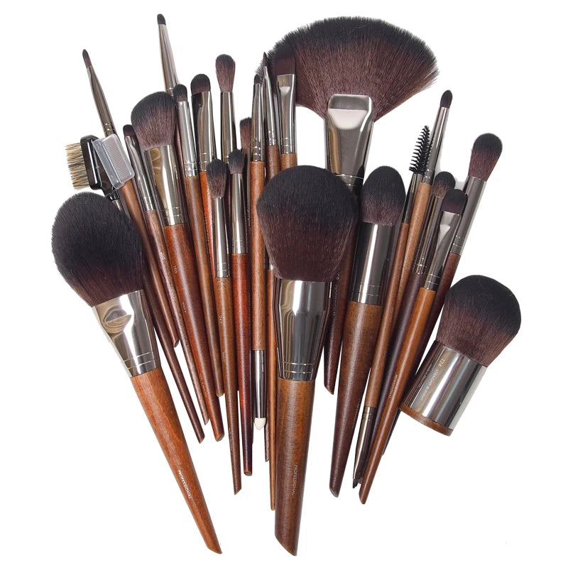 MUF Series Beauty Makeup Brushes 1pcs Original Wood Make up Brush Beauty Eyeshadow Blending Tool Brochas Maquillaje