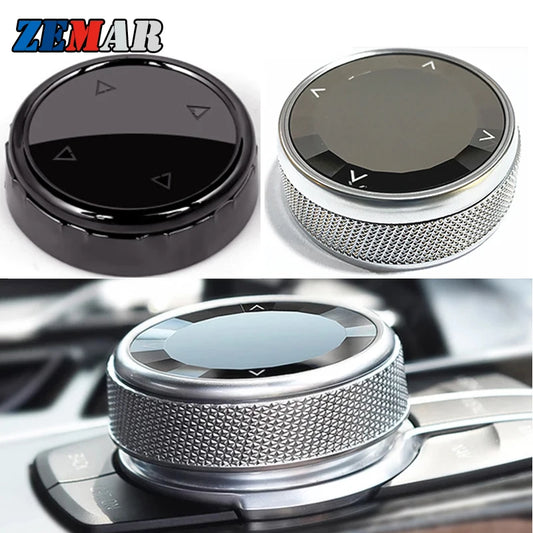 Crystal/Ceramic Car Multimedia Buttons Knob Cover for BMW E60 F20 E87 E90 E92 E93 F34 F30 F10