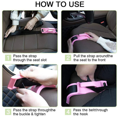 Pregnancy Bump Strap Comfort Seat Cover Adjustable Seat Belt Extender Pregnant Women Driving Protect Unborn Baby Brace Protector