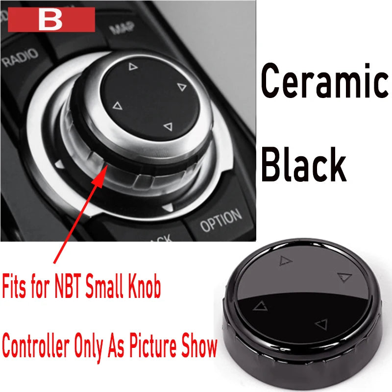 Crystal/Ceramic Car Multimedia Buttons Knob Cover for BMW E60 F20 E87 E90 E92 E93 F34 F30 F10 X5 E70 F15 X3 F25 X1 F48 E84 X6 X4