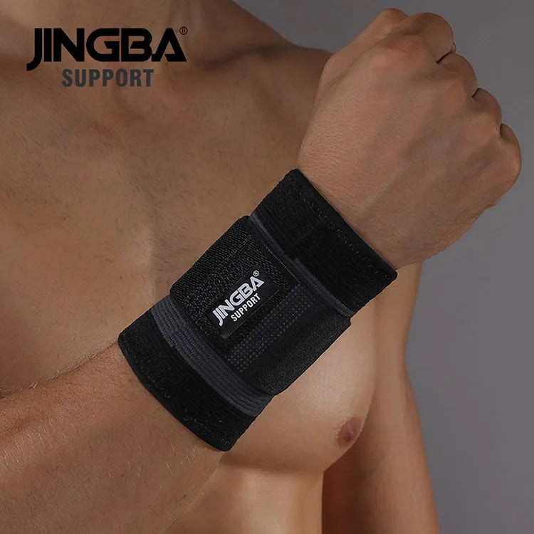 JINGBA SUPPORT New Nylon Wristband Support Fitness Bandage Wrist Support Protective gear wrist band men Tennis Badminton Brace