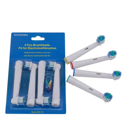 4pcs/pack EB-25A Sensitive Clean electric toothbrush brush heads  SB-417A  Oral care For Oral B Vitality Dual Clean