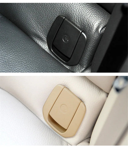 Universal Car Rear Child Seat Anchor Safety ISOFIX Cover Trim For BMW 1 3 Series X1 E81 E87 E90 E84 2004-2012 Car Rear Seat Hook