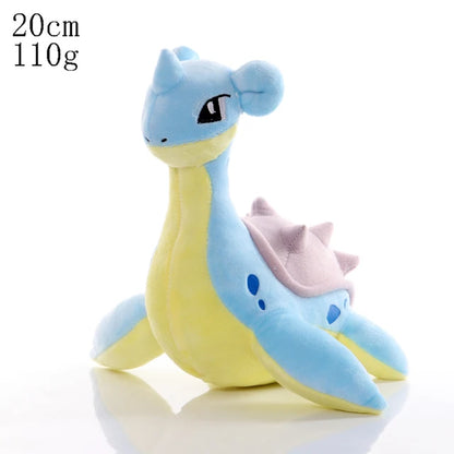 Pikachu Pokemon Anime Charmander Plush Toy Squirtle Bulbasaur Jigglypuff Lapras Eevee Peluche Christmas Gift For Kids