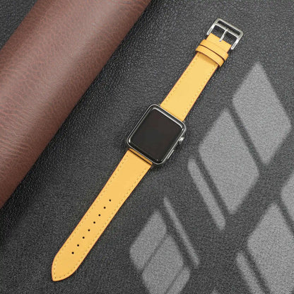 Leather strap for Apple watch band 44mm 40mm 45mm 41mm 38mm 42mm Single tour watchband bracelet iWatch series 9 8 Ultra se 7 5 6