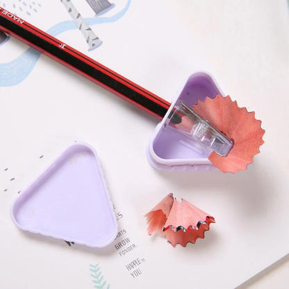 Lytwtw's Stationery  School Office Supplies Cute Cookie Sharpener For Pencil Creative Item back to school Lovely