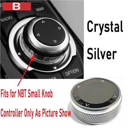 Crystal/Ceramic Car Multimedia Buttons Knob Cover for BMW E60 F20 E87 E90 E92 E93 F34 F30 F10 X5 E70 F15 X3 F25 X1 F48 E84 X6 X4