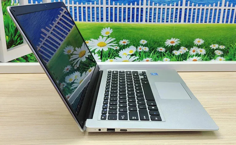 14inch Student Cheap Laptop 6GB RAM 64GB/128GB/512GB SSD HD Cam WiFi Bluetooth  Windows 10 Notebook Computer