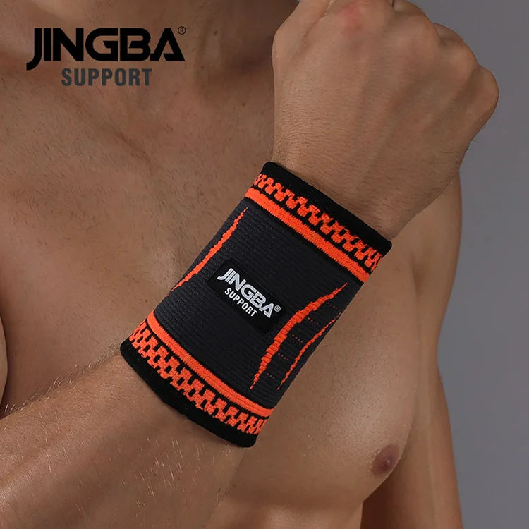 JINGBA SUPPORT New Nylon Wristband Support Fitness Bandage Wrist Support Protective gear wrist band men Tennis Badminton Brace