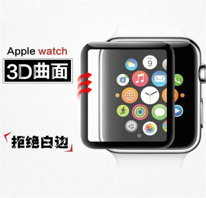 Screen Protector For Apple Watch series 9 8 7 6 5 3 SE 44mm 40mm 42mm 38 cover Glass film apple watch accessories 7 8 9 41mm 45