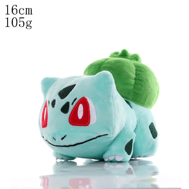 Pikachu Pokemon Anime Charmander Plush Toy Squirtle Bulbasaur Jigglypuff Lapras Eevee Peluche Christmas Gift For Kids