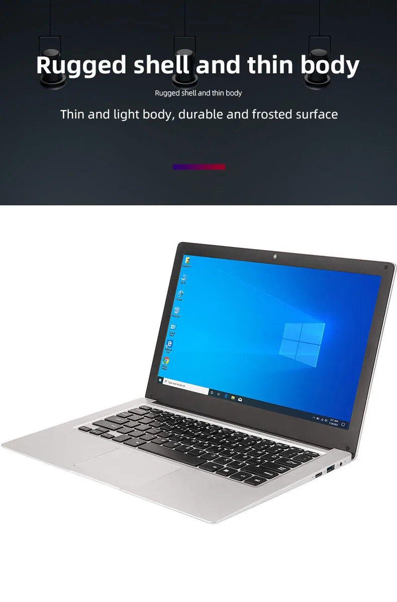 Molosuper 14 inch Cheap Notebook Windows 10 6GB RAM SSD Student Laptop portable laptops Wifi Computer