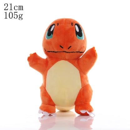 Pikachu Pokemon Anime Charmander Plush Toy Squirtle Bulbasaur Jigglypuff Lapras Eevee Peluche Christmas Gift For Kids