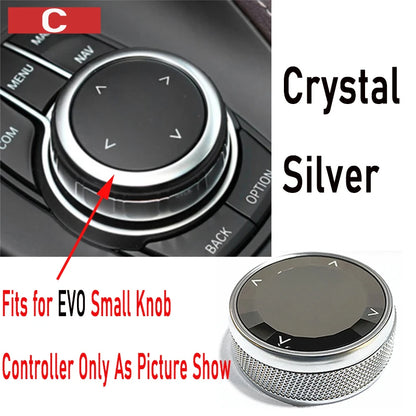 Crystal/Ceramic Car Multimedia Buttons Knob Cover for BMW E60 F20 E87 E90 E92 E93 F34 F30 F10 X5 E70 F15 X3 F25 X1 F48 E84 X6 X4