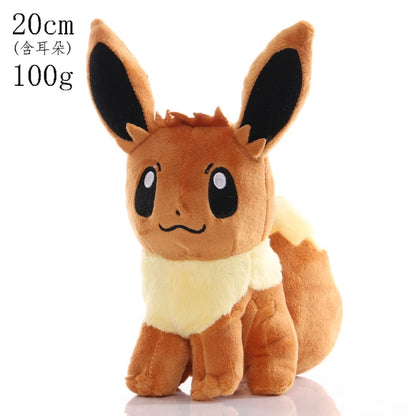 Pikachu Pokemon Anime Charmander Plush Toy Squirtle Bulbasaur Jigglypuff Lapras Eevee Peluche Christmas Gift For Kids