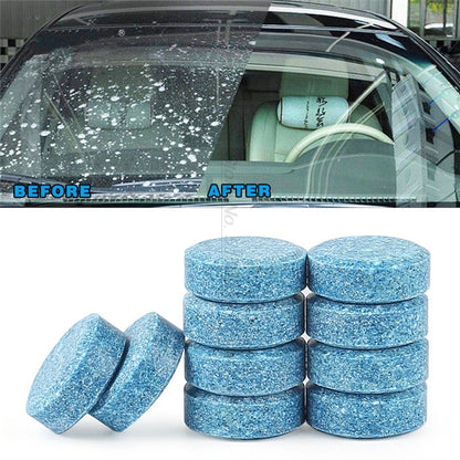 Solid Glass Cleaning Car Accessories Anti-freeze For Windshield Polish Vaz 2115 Car Zoverhor Car Ice Wash Tablet 10/50/500pcs