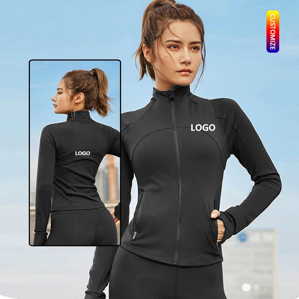 Maglia con cerniera sportiva