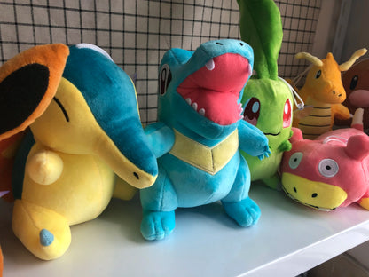 Pikachu Pokemon Anime Charmander Plush Toy Squirtle Bulbasaur Jigglypuff Lapras Eevee Peluche Christmas Gift For Kids