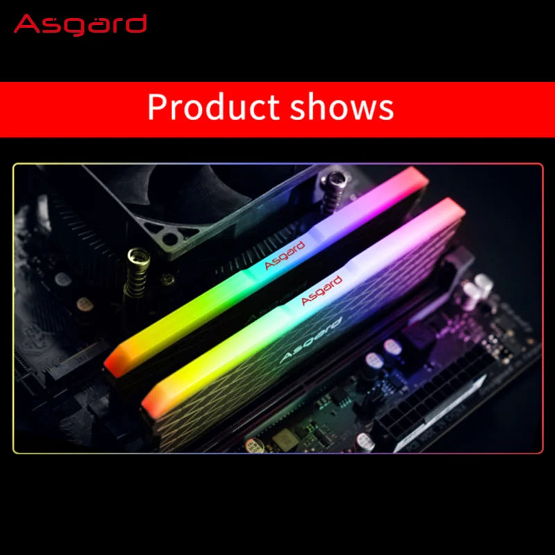 Asgard LOKI W2 RGB RAM ddr4 8GBx2 16GBx2 3200MHz UDIMM desktop memory ram