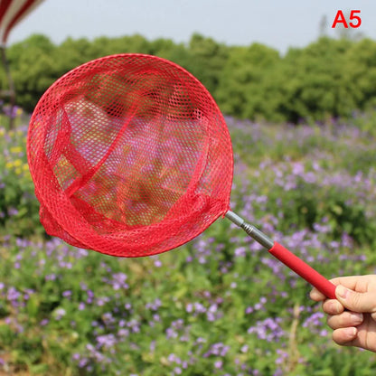 1PC Colorful Kids Anti Slip Grip Perfect Telescopic Butterfly Net Extendable 34 Inches for Catching Bugs Insect Fishing Toys NEW