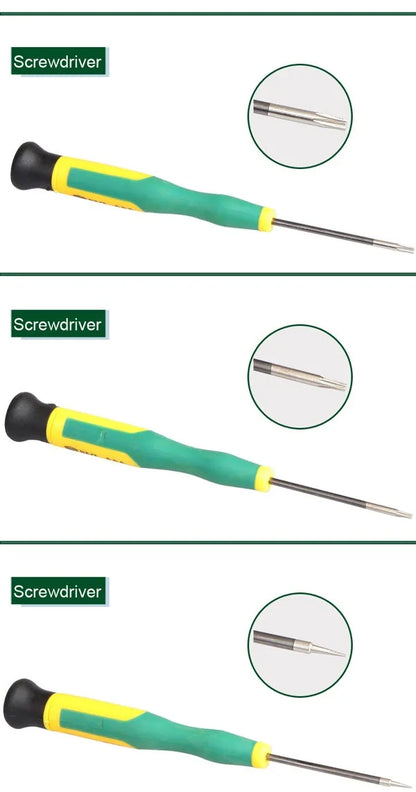 BST-666 Precision 12 in 1 Screwdriver Set Mobile Phone PC Tablet Disassemble Repair Kit Phillips Torx Screw Drivers