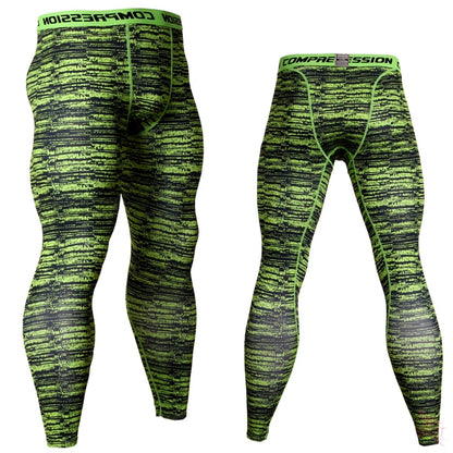 Base Layer Camouflage Compression Pants Running Tights Men Soccer Training Fitness Leggings Quick Dry Gym Jogging Sportswear