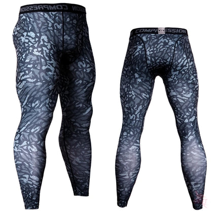 Base Layer Camouflage Compression Pants Running Tights Men Soccer Training Fitness Leggings Quick Dry Gym Jogging Sportswear