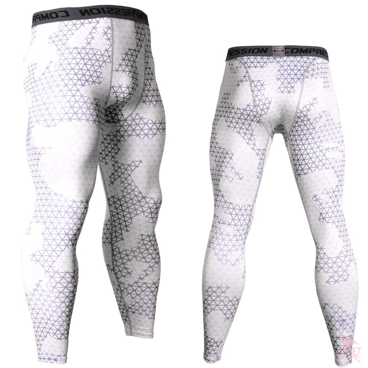 Base Layer Camouflage Compression Pants Running Tights Men Soccer Training Fitness Leggings Quick Dry Gym Jogging Sportswear