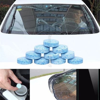 Solid Glass Cleaning Car Accessories Anti-freeze For Windshield Polish Vaz 2115 Car Zoverhor Car Ice Wash Tablet 10/50/500pcs