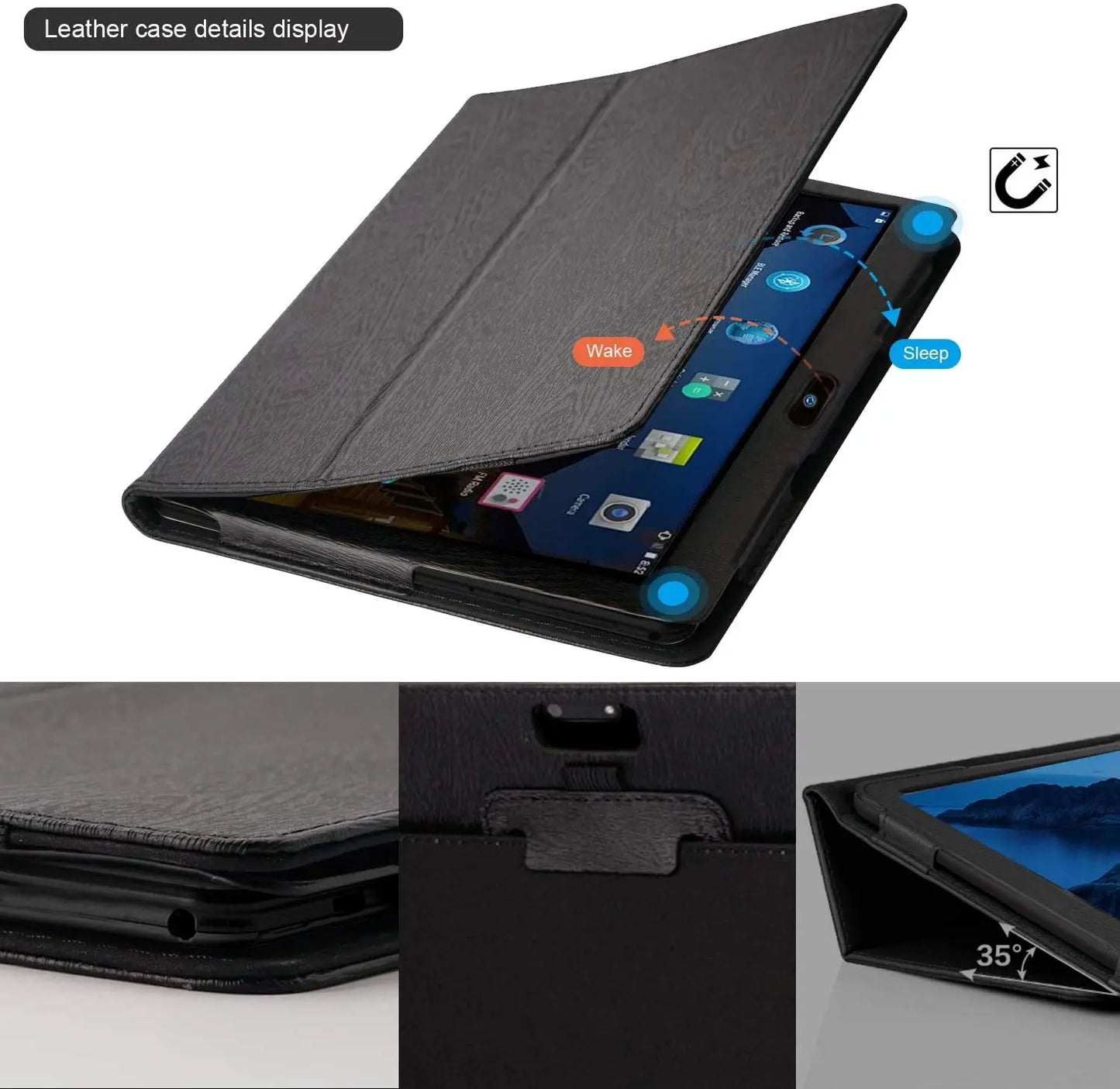 BDF 10.1'' Tablet PC Android 11 Support 4G/3G Dual SIM Card Tablets 4GB+64GB Bluetooth Wi-Fi Tablet Android Pc