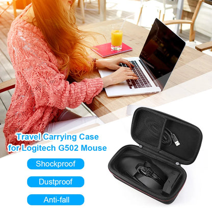 Hard EVA Mice Protective Case Wear-resistant Carrying Cover Storage Bag for Logitech G502/MX Anywhere 3 Wireless Gaming Mouse