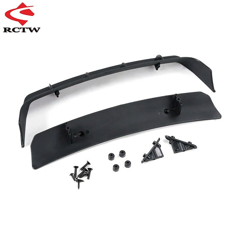 Plastic Rear Wing Kit for 1/5 ROVAN ROFUN RF5 WRC 4WD Rally MCD Platform Rc Car Model Toys Parts