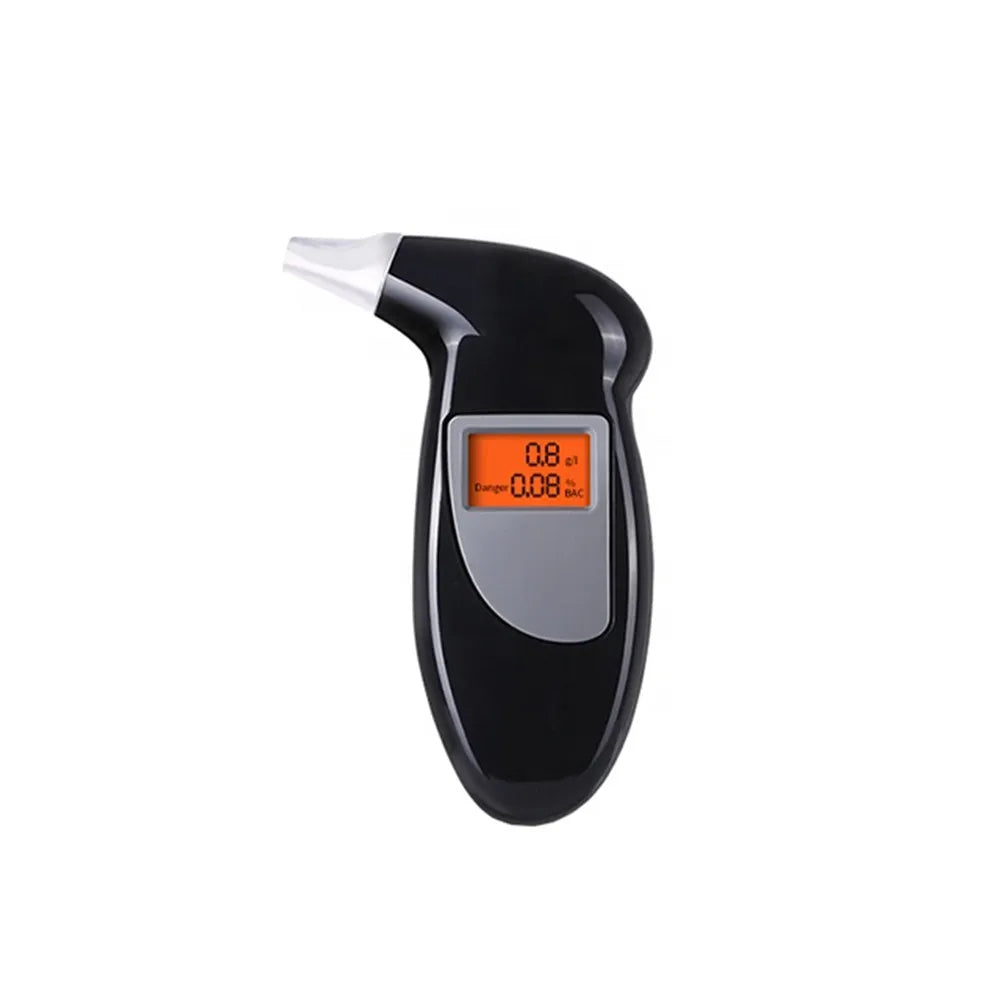 Professional Alcohol Breath Tester Breathalyzer Analyzer Detector Test Keychain Breathalizer Breathalyser Device LCD Screen