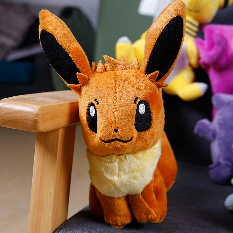 Pikachu Pokemon Anime Charmander Plush Toy Squirtle Bulbasaur Jigglypuff Lapras Eevee Peluche Christmas Gift For Kids