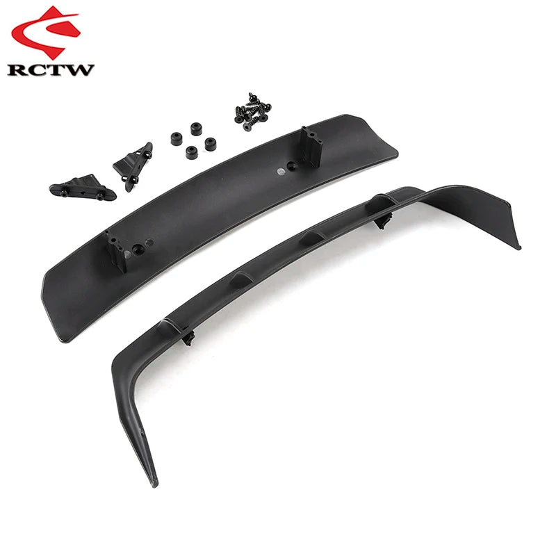 Plastic Rear Wing Kit for 1/5 ROVAN ROFUN RF5 WRC 4WD Rally MCD Platform Rc Car Model Toys Parts