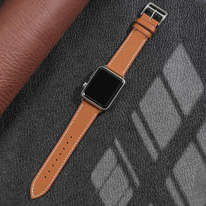 Leather strap for Apple watch band 44mm 40mm 45mm 41mm 38mm 42mm Single tour watchband bracelet iWatch series 9 8 Ultra se 7 5 6