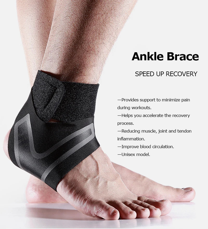 Ankle Brace Guard for Plantar Fasciitis Ankle Support Ankle Wrap for Sprain Tendonitis & Heel Pain Relief for Women Men Fitness