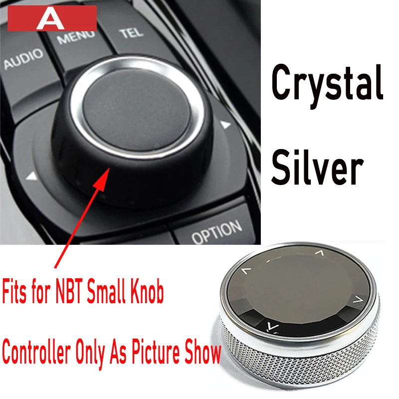 Crystal/Ceramic Car Multimedia Buttons Knob Cover for BMW E60 F20 E87 E90 E92 E93 F34 F30 F10 X5 E70 F15 X3 F25 X1 F48 E84 X6 X4