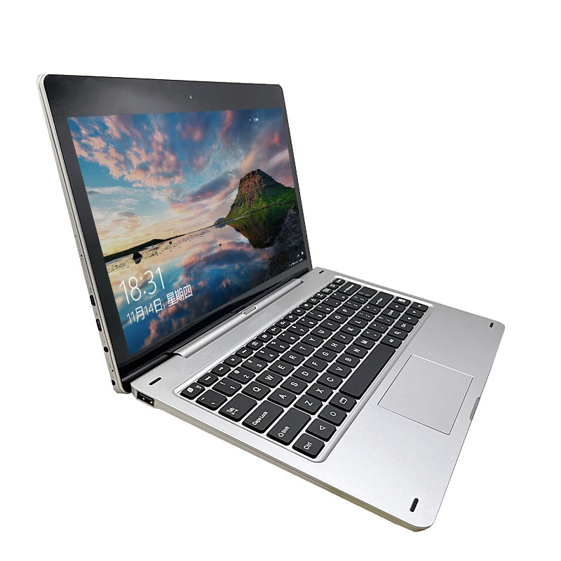 11.6'' Windows 10 Nextbook Quad Core 1/2GB RAM 64GB ROM Notebook Intel Atom Z3735G CPU @1.33GHZ Tablets PC With Pin Keyboard