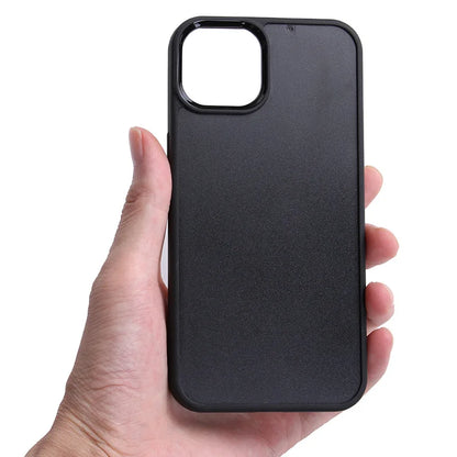 5pcs Slim 2D Heat Transfer Sublimation Case For iphone 16 Pro Max 15 14 Plus 13 Mini 12 11 Hard Blank Groove Cover Black