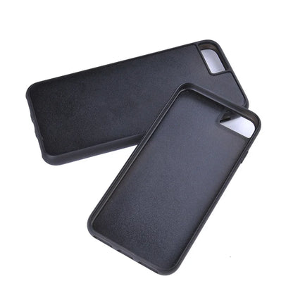 5pcs Slim 2D Heat Transfer Sublimation Case For iphone 16 Pro Max 15 14 Plus 13 Mini 12 11 Hard Blank Groove Cover Black