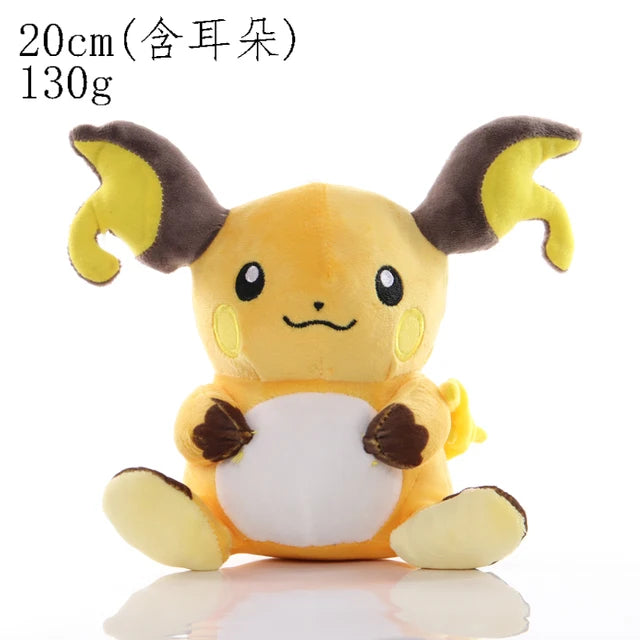 Pikachu Pokemon Anime Charmander Plush Toy Squirtle Bulbasaur Jigglypuff Lapras Eevee Peluche Christmas Gift For Kids