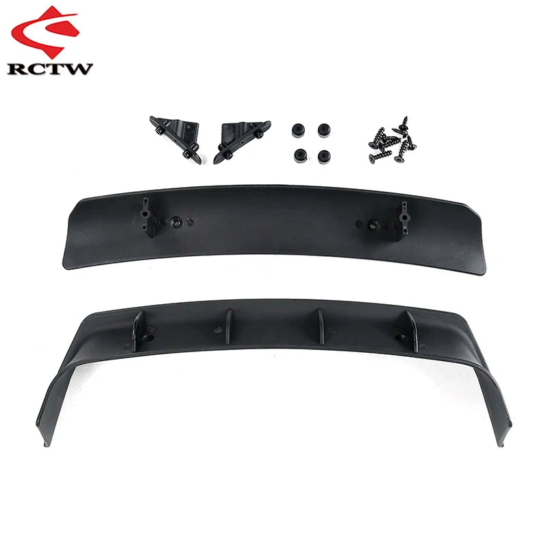 Plastic Rear Wing Kit for 1/5 ROVAN ROFUN RF5 WRC 4WD Rally MCD Platform Rc Car Model Toys Parts