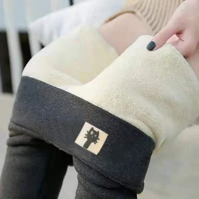 Winter Women Leggings Velvet Warm Pants