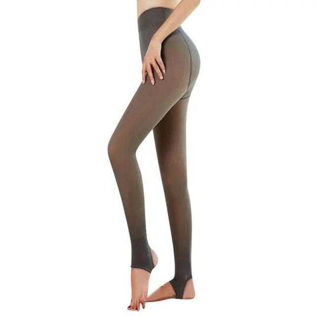 2021 Women High Waist Translucent Leggings