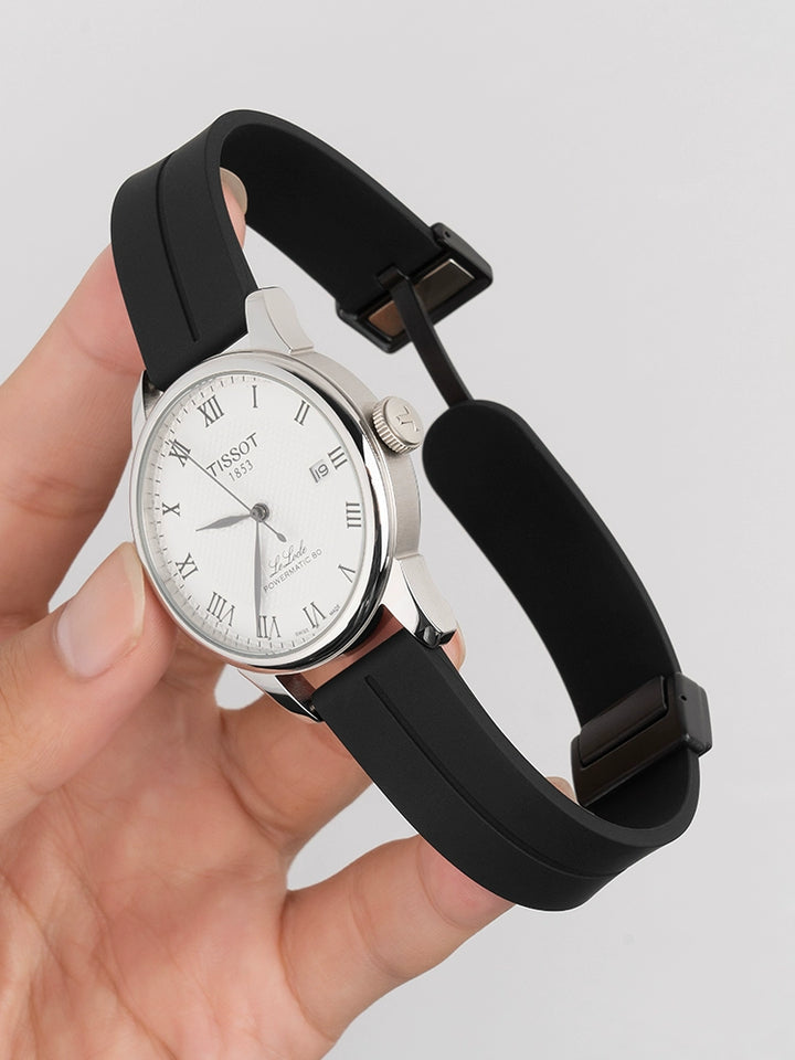 Watch Band Silicone Men's Magnetic Buckle Watch Chain Tiansuo DW Longines Casio Meidu Tianwang Accessories Female Substitute