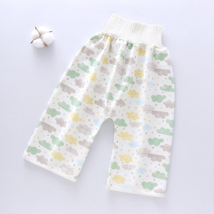 Gonna impermeabile per neonata, pantaloni per pannolini, pantaloni per l'addestramento al sonno e alla pipì a letto, pannolini impermeabili e a tenuta stagna per neonati, gadget utile